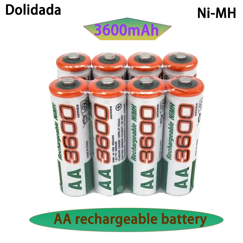 20-40 pcs brand new AA 1.2V Ni-MH 3600MAh rechargeable battery for clock mouse computer accessories and parts etc.
20-40 pcs brand new AA 1.2V Ni-MH 3600MAh rechargeable battery for clock mouse computer accessories and parts etc.