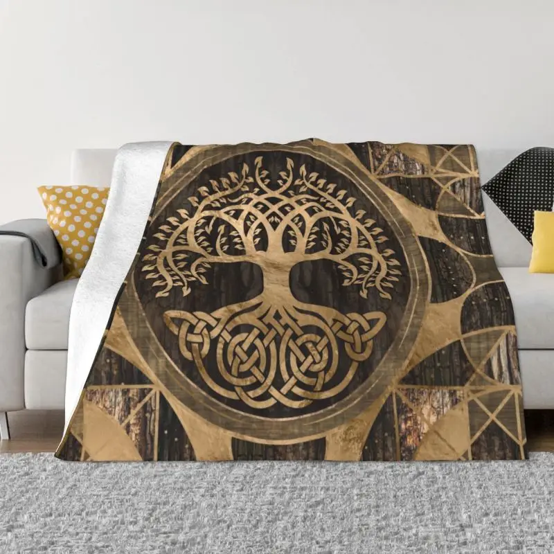 Tree Of Life Yggdrasil Blanket Warm Fleece Soft Flannel Vikings Norse Throw Blankets for Bedroom Sofa Car Spring 
Tree Of Life Yggdrasil Blanket Warm Fleece Soft Flannel Vikings Norse Throw Blankets for Bedroom Sofa Car Spring