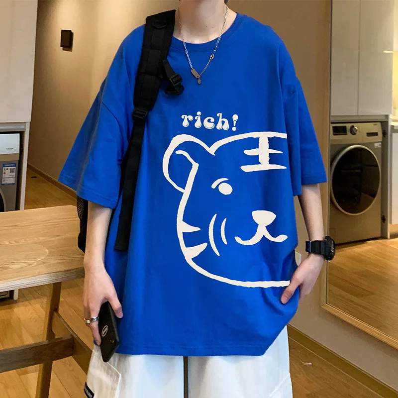 Oversized T Shirt Mens T Shirts Thin Short-sleeved T-shirt Fashion 2021 New Cotton Loose Cartoon Casual Half Sleeve Harajuku
Oversized T Shirt Mens T Shirts Thin Short-sleeved T-shirt Fashion 2021 New Cotton Loose Cartoon Casual Half Sleeve Harajuku