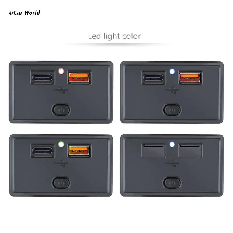 6XDB Motorcycle Camper Dual USB Quick Charge Fast Charger Socket Power Outlet Adapter
6XDB Motorcycle Camper Dual USB Quick Charge Fast Charger Socket Power Outlet Adapter