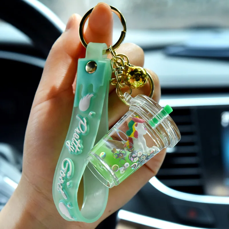 Floating Liquid Into Oil Pearl Unicorn Glitter Cartoon Keychain Women Girl Bag Pendant Cute Mug Bottle Keyring Key Charm Gift
Floating Liquid Into Oil Pearl Unicorn Glitter Cartoon Keychain Women Girl Bag Pendant Cute Mug Bottle Keyring Key Charm Gift