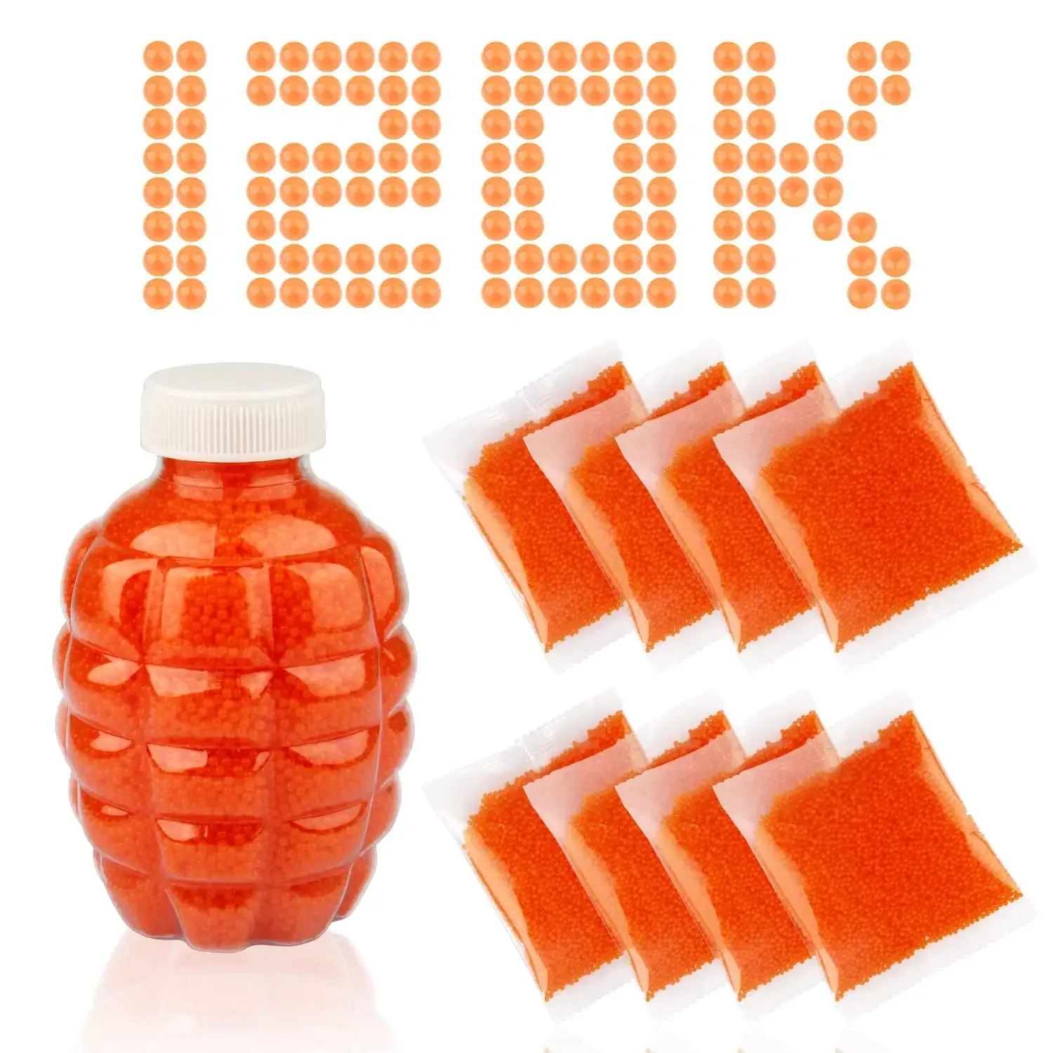 7-8mm Water Balls Beads Refill Ammo Gel Splatter Ball Ammo with Pineapple Bottle Water Balls Bullets Gel Ball Electric Blaster
7-8mm Water Balls Beads Refill Ammo Gel Splatter Ball Ammo with Pineapple Bottle Water Balls Bullets Gel Ball Electric Blaster
