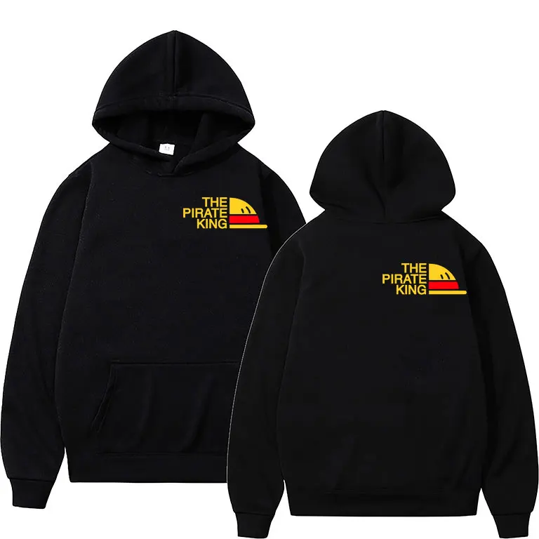 The Pirate King Letter Logo Hoodie Streetwear Funny Straw Hat Luffy Print Hoodies Men Women Fashion Brand Design Sweatshirt Tops
The Pirate King Letter Logo Hoodie Streetwear Funny Straw Hat Luffy Print Hoodies Men Women Fashion Brand Design Sweatshirt Tops