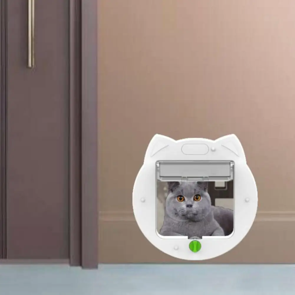 Easy-to-install Cat Door Stylish Pet Door Cute Cat Head Shape for Easy Home Installation Ideal Dog Cat Accessory for Bedroom
Easy-to-install Cat Door Stylish Pet Door Cute Cat Head Shape for Easy Home Installation Ideal Dog Cat Accessory for Bedroom