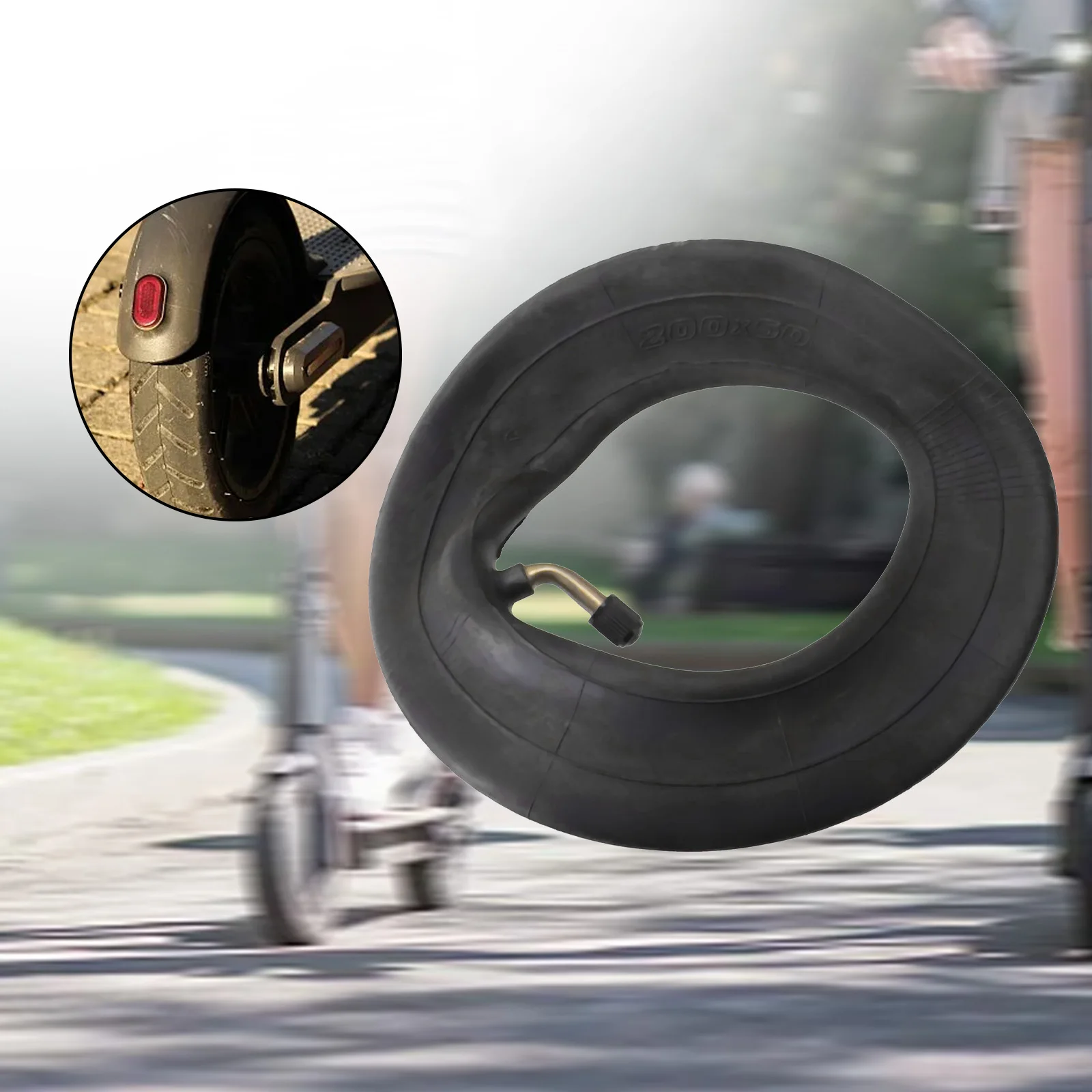 Electric Scooter Accessories Mini Dolphin 8-inch Curved Mouth Inner Tire 200x50 Inner Tire For -Razor Scooter E100 E150 E200
Electric Scooter Accessories Mini Dolphin 8-inch Curved Mouth Inner Tire 200x50 Inner Tire For -Razor Scooter E100 E150 E200
