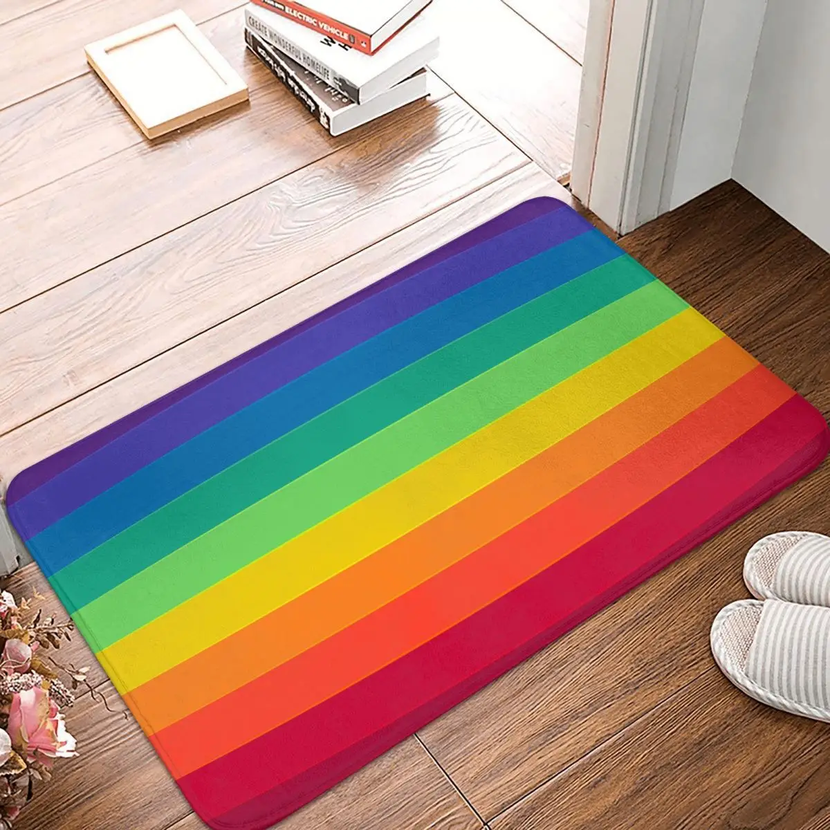 Rainbow Pattern Doormat Bathroom Modern Soft Carpet Entrance Door Floor Hallway Colorful Decoration Floor Rug Floor Mat Bath Mat
Rainbow Pattern Doormat Bathroom Modern Soft Carpet Entrance Door Floor Hallway Colorful Decoration Floor Rug Floor Mat Bath Mat