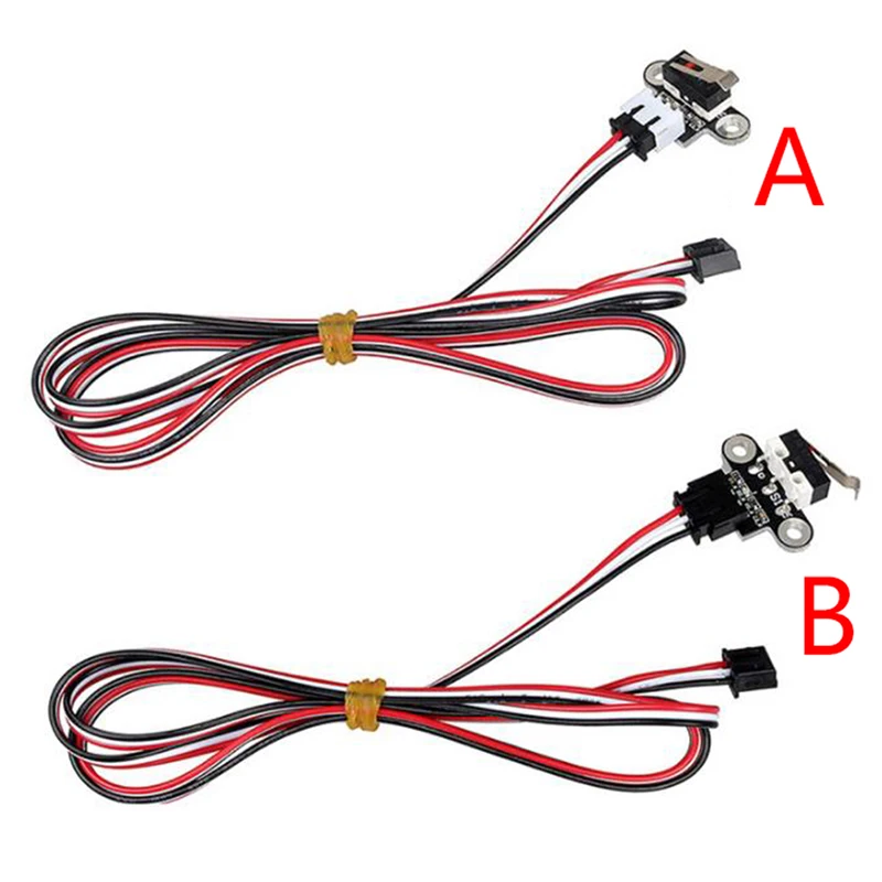 Механический концевой модуль, 1 м кабель, детали для 3D-принтера, конечный выключатель, горизонтальный концевой выключатель «сделай сам» для ...