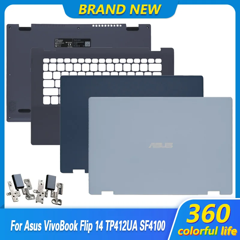 Новинка, оригинальный флип-чехол для Asus VivoBook 14 TP412 TP412U TP412UA SF4100 TP412F, задняя крышка ЖК-дисплея, петли, Упор для рук, Нижняя крышка, верхняя крышк...
Новинка, оригинальный флип-чехол для Asus VivoBook 14 TP412 TP412U TP412UA SF4100 TP412F, задняя крышка ЖК-дисплея, петли, Упор для рук, Нижняя крышка, верхняя крышк...