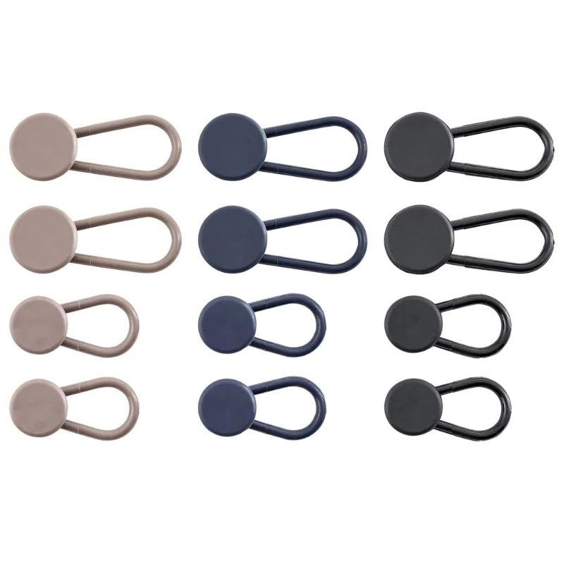 12pcs Flexible Pants Waist Extender Button No Sewing Elastic Jean Extenders Drop Shipping
12pcs Flexible Pants Waist Extender Button No Sewing Elastic Jean Extenders Drop Shipping