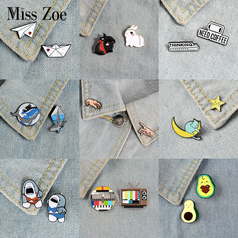 Two is better than One Enamel Pin Plane Boat Rabbit No Signal Adam Shark Brooch Custom Lapel Pin Badge Friends Jewelry Gift Kids
Two is better than One Enamel Pin Plane Boat Rabbit No Signal Adam Shark Brooch Custom Lapel Pin Badge Friends Jewelry Gift Kids