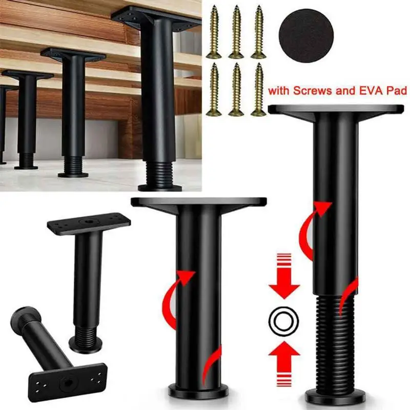 

Heavy Duty Metal Modern furniture legs Versatile Metal Legs Enhance Your Coffee Tables TV Cabinets and Beds Home Decoration