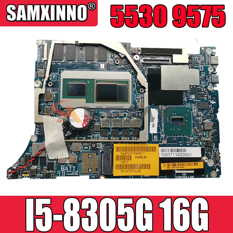 Материнская плата Akemy для ноутбука Dell precision 5530, 9575, новая модель, модель DAZ10 I5-8305G 6380Y, системная плата 100%, протестирована
Материнская плата Akemy для ноутбука Dell precision 5530, 9575, новая модель, модель DAZ10 I5-8305G 6380Y, системная плата 100%, протестирована