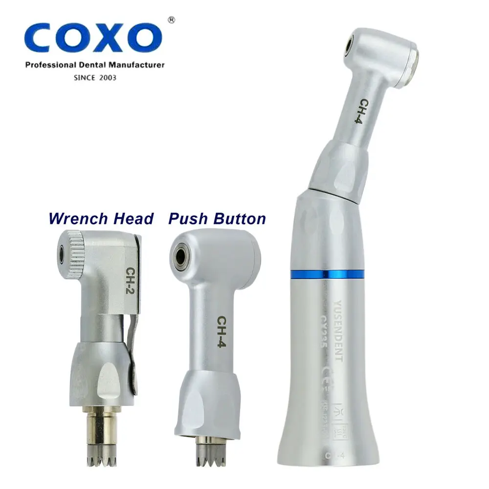 COXO Dental 1:1 Low Speed Contra Angle fit NSK Push Button Wrench Latch Head
COXO Dental 1:1 Low Speed Contra Angle fit NSK Push Button Wrench Latch Head