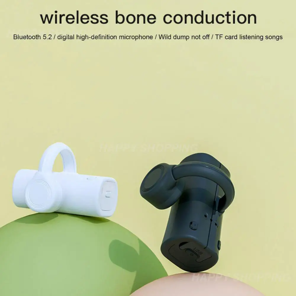 2022 NEW Bone Conduction Earphone bluetooth-compatible 5.2 Ear Clip On Wireless Headphones Sports Headsets Ear Hook With Mic
2022 NEW Bone Conduction Earphone bluetooth-compatible 5.2 Ear Clip On Wireless Headphones Sports Headsets Ear Hook With Mic