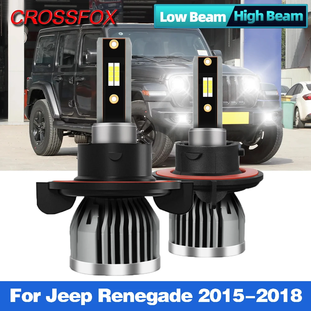 H13 LED Canbus Car LED Headlight 120W 30000LM Canbus Car Light Auto Lamp 6000K 12V Turbo Lamp For Jeep Renegade 2015-2018
H13 LED Canbus Car LED Headlight 120W 30000LM Canbus Car Light Auto Lamp 6000K 12V Turbo Lamp For Jeep Renegade 2015-2018