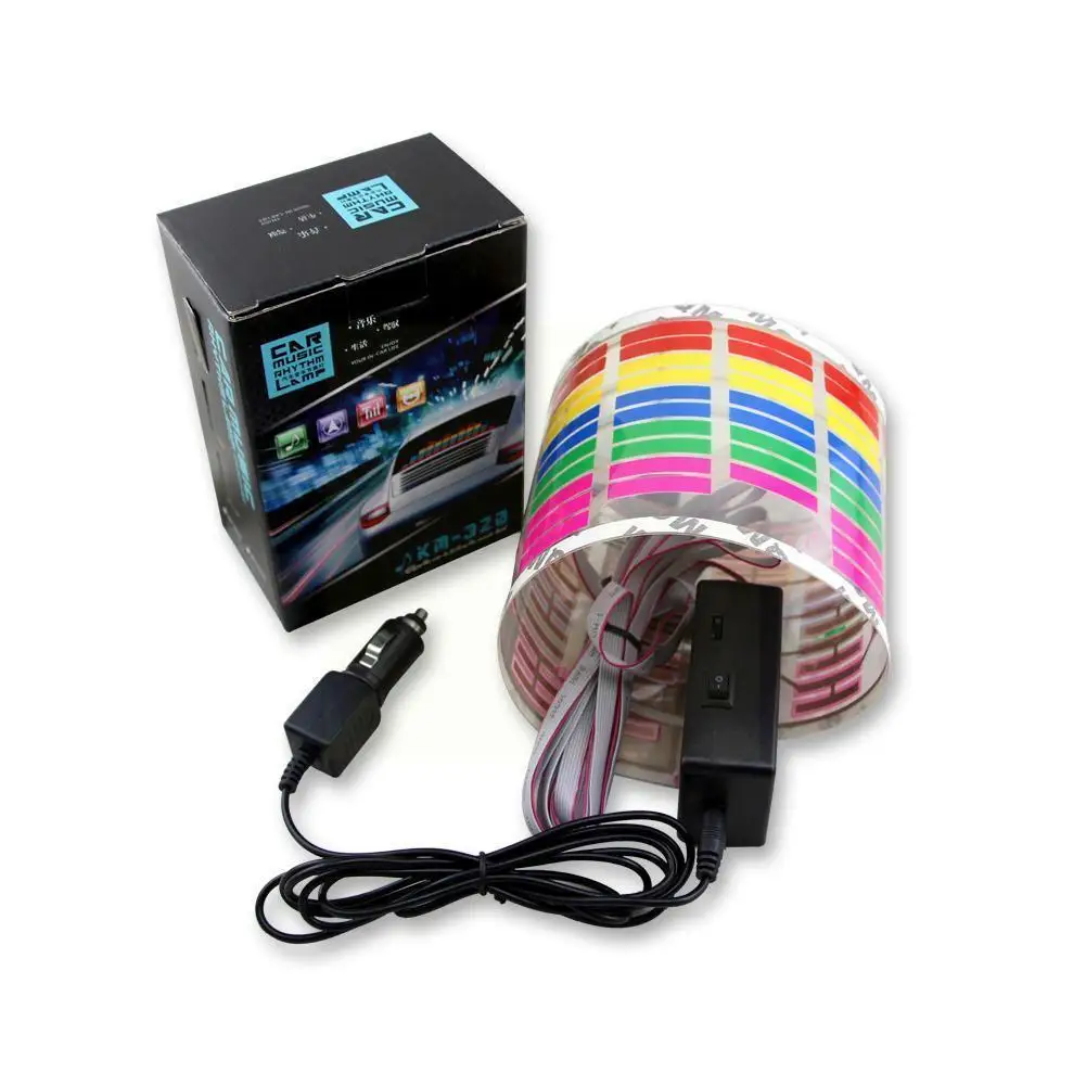 Car RGB LED Music Rhythm Flash Light Sound Activated 45x11cm Sensor Equalizer Lamp Windshield 90x25cm Sticker Rear Styling P7J9
Car RGB LED Music Rhythm Flash Light Sound Activated 45x11cm Sensor Equalizer Lamp Windshield 90x25cm Sticker Rear Styling P7J9