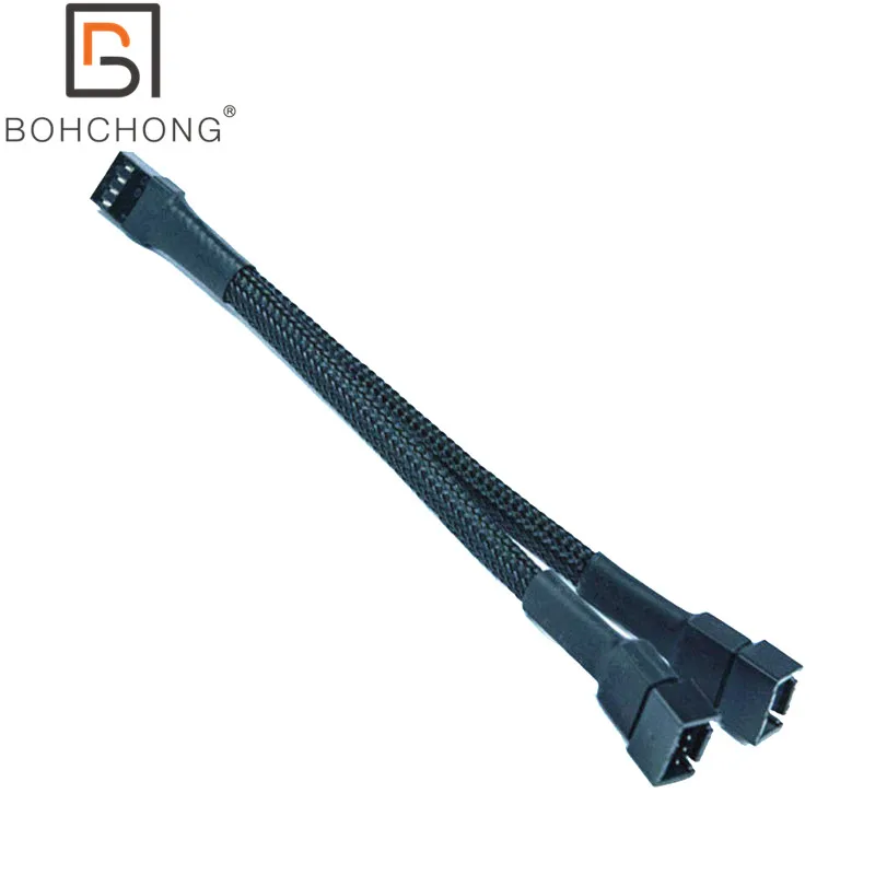 Motherboard 4Pin 3Pin PWM Splitter Power Cable 1007 22awg Fan Y Male to Female Adapter Cable 15cm
Motherboard 4Pin 3Pin PWM Splitter Power Cable 1007 22awg Fan Y Male to Female Adapter Cable 15cm