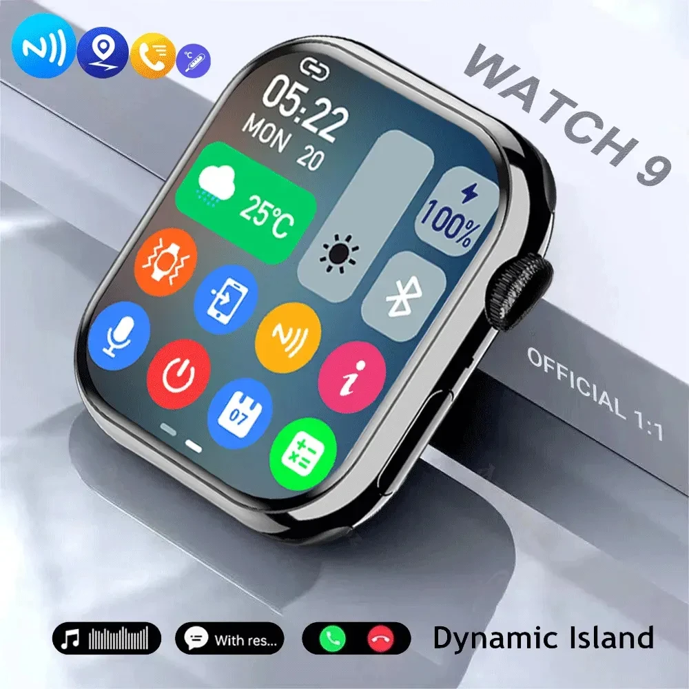 New Smart Watch 9 Men Women Body Temperature Bluetooth Call Waterproof Blood Oxygen Wireless Charging Ladies Iw9 Watch for Ios
New Smart Watch 9 Men Women Body Temperature Bluetooth Call Waterproof Blood Oxygen Wireless Charging Ladies Iw9 Watch for Ios