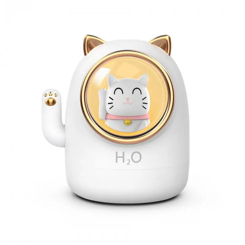 400ML Lucky Cat Humidifier For Car New Usb Cute Pet Humidifier For Bedroom Desktop Air Freshener Portable Essential Oil Diffuser
400ML Lucky Cat Humidifier For Car New Usb Cute Pet Humidifier For Bedroom Desktop Air Freshener Portable Essential Oil Diffuser