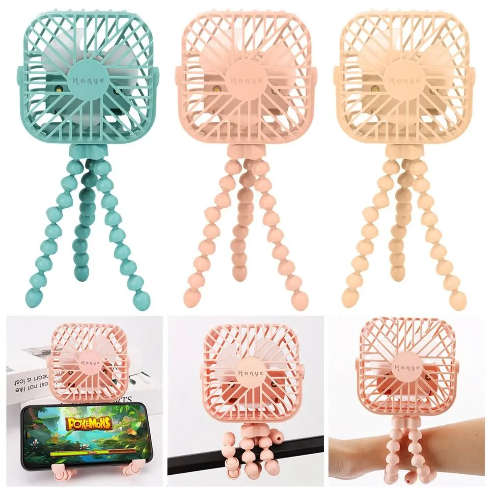Flexible Dormitory Handheld Fans For Baby Stroller USB Fan with LED Mini Fan Octopus Clip-on 
Flexible Dormitory Handheld Fans For Baby Stroller USB Fan with LED Mini Fan Octopus Clip-on
