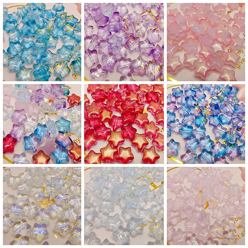 30pcs 8mm AB Color Five-pointed Star Beads Czech Glass Loose Spacer Beads for Jewelry Making Hairpin Bracelet beads DIY
30pcs 8mm AB Color Five-pointed Star Beads Czech Glass Loose Spacer Beads for Jewelry Making Hairpin Bracelet beads DIY
