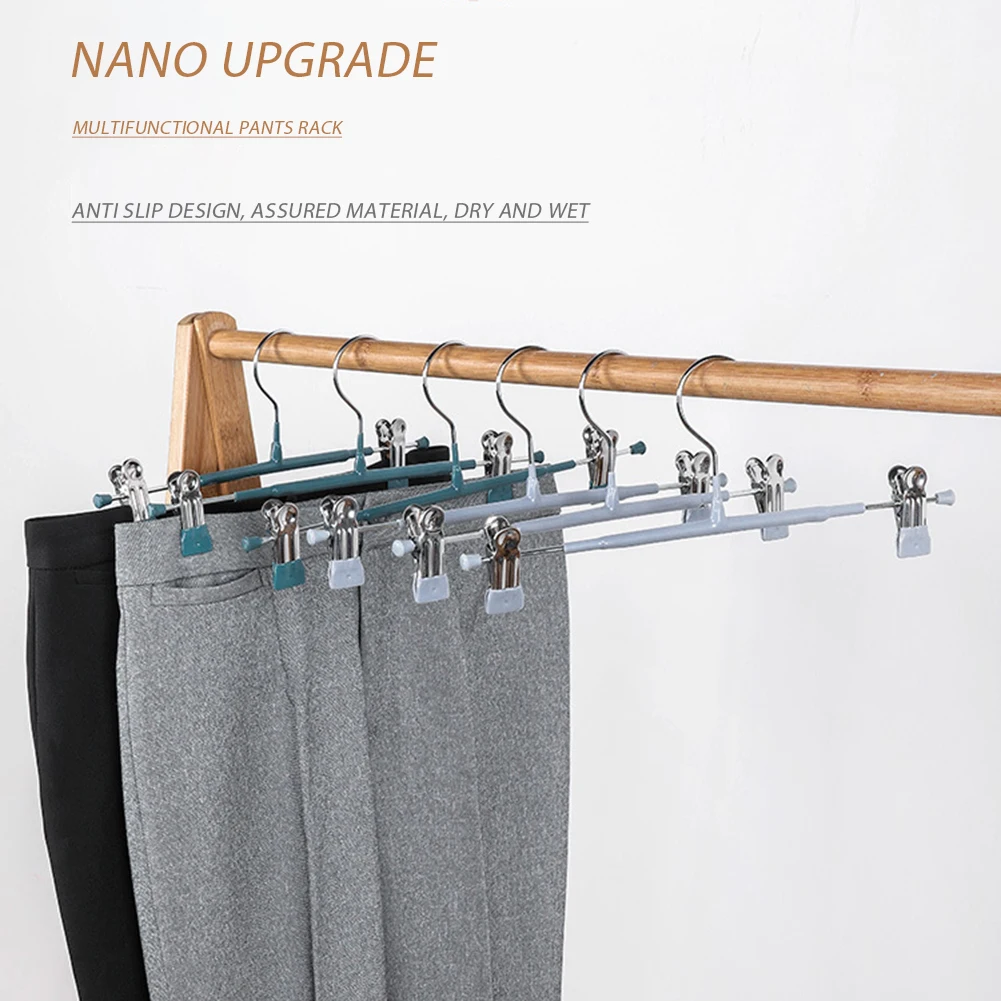 Household Multi-function Hangers Stable for Hanging Trousers Socks Skirts Lightweight and Portable Clothes Hanger Organizers
Household Multi-function Hangers Stable for Hanging Trousers Socks Skirts Lightweight and Portable Clothes Hanger Organizers