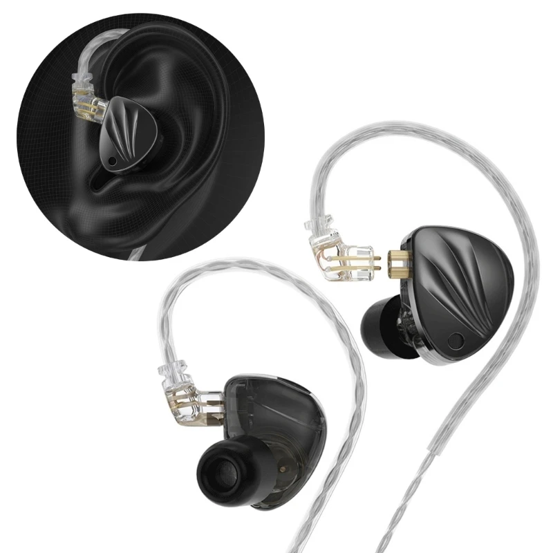 

in Ear Earphones Perfect for Use In Public Transportation, Noisy Environment Headset with Four-Stage Tuning Headsets