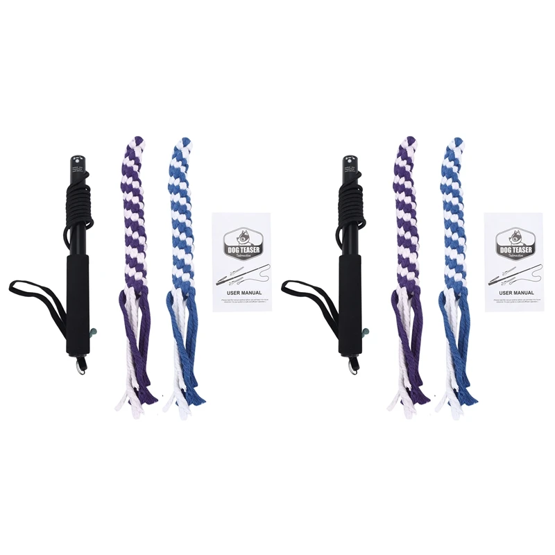 2X Flirt Pole Rope Tug Dog Toy, Braided Cotton Blend Rope Outdoor Interactive Toy For Pulling, Training(L)
2X Flirt Pole Rope Tug Dog Toy, Braided Cotton Blend Rope Outdoor Interactive Toy For Pulling, Training(L)