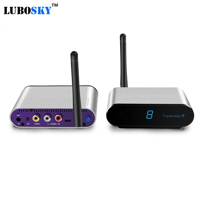

5.8Ghz Wireless AV Audio Video TV Sender Transmitter and Receiver for IPTV DVD STB DVR ,AV530