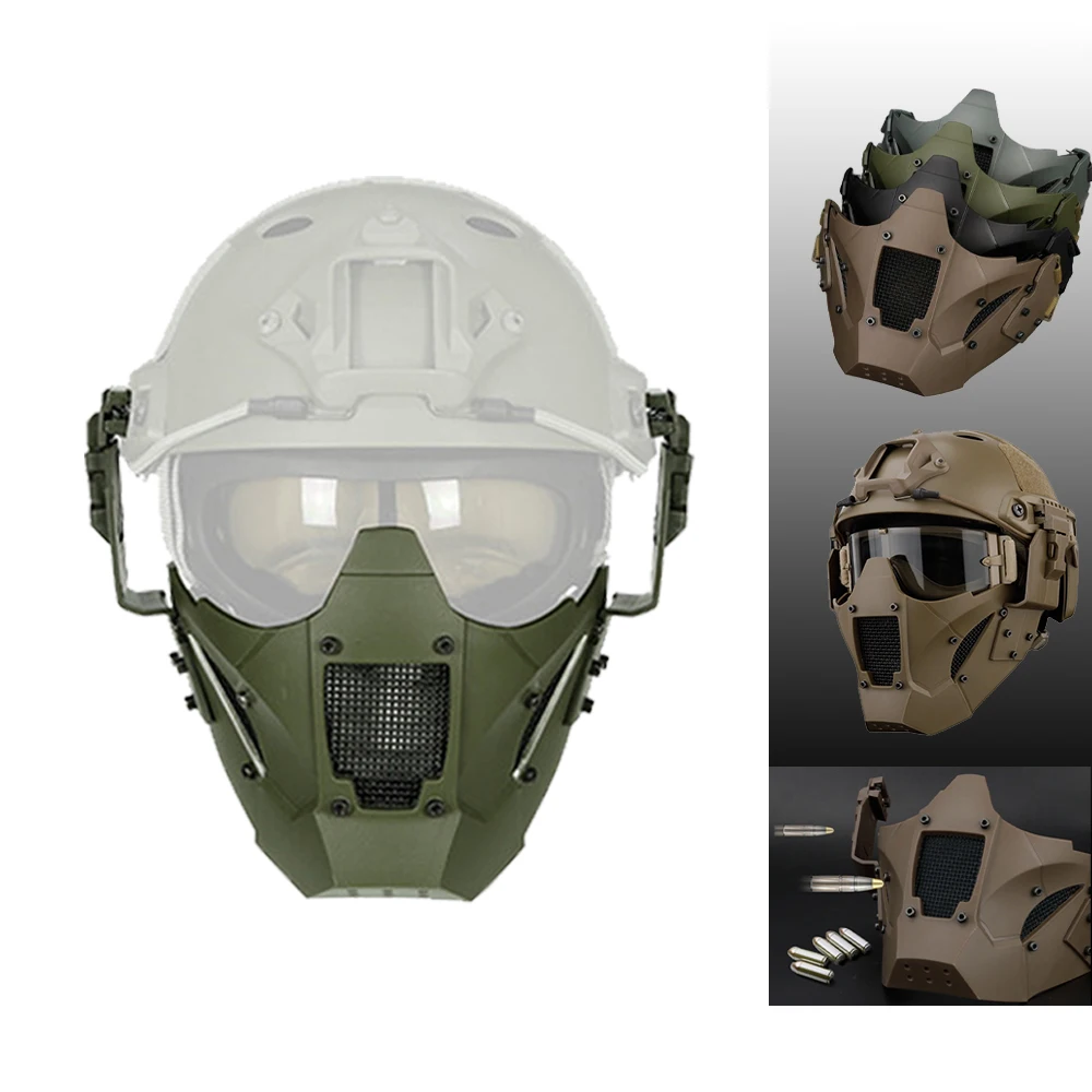 Hight Quality Iron Warrior Tactical Mask Solid Accessories for Men Outdoor Paintball Army Airsoft Folding
Hight Quality Iron Warrior Tactical Mask Solid Accessories for Men Outdoor Paintball Army Airsoft Folding