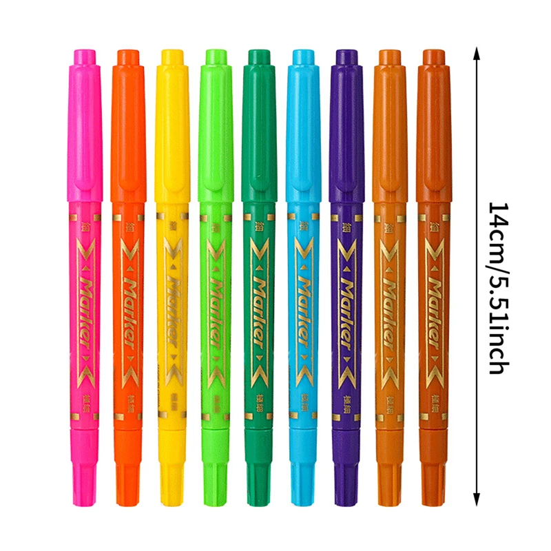 Double Tip Art multicolour ink Permanent Paint Marker Pen for Plastic Wood Stone Metal Glass Doodling Marking Graffiti
Double Tip Art multicolour ink Permanent Paint Marker Pen for Plastic Wood Stone Metal Glass Doodling Marking Graffiti