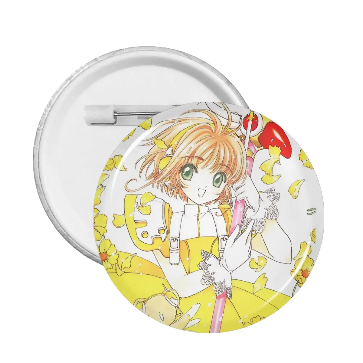 Card Captor Sakura Anime Cute Yellow Dress Pin Badge For Bag Badges Brooches Decoration Pins For Lovers
Card Captor Sakura Anime Cute Yellow Dress Pin Badge For Bag Badges Brooches Decoration Pins For Lovers