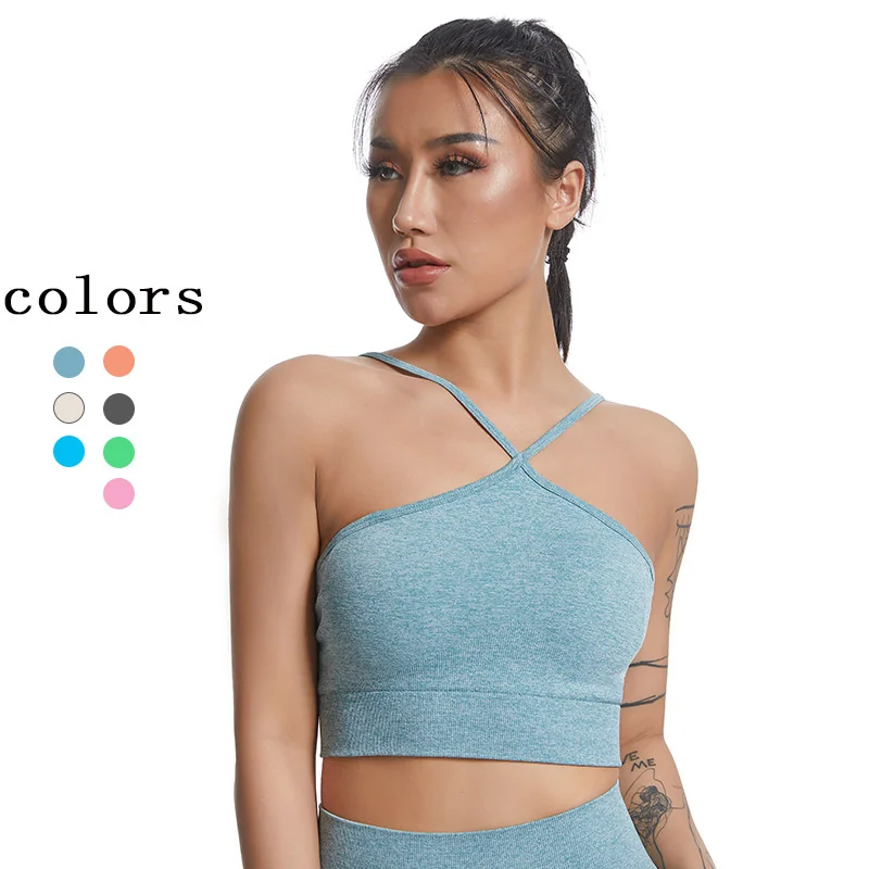 2022 New Arrive Yoga Vest Women Sports Bra Underwear Gym Workout Running Push-up Athletic Cross Top Solid Fitness Clothing
2022 New Arrive Yoga Vest Women Sports Bra Underwear Gym Workout Running Push-up Athletic Cross Top Solid Fitness Clothing