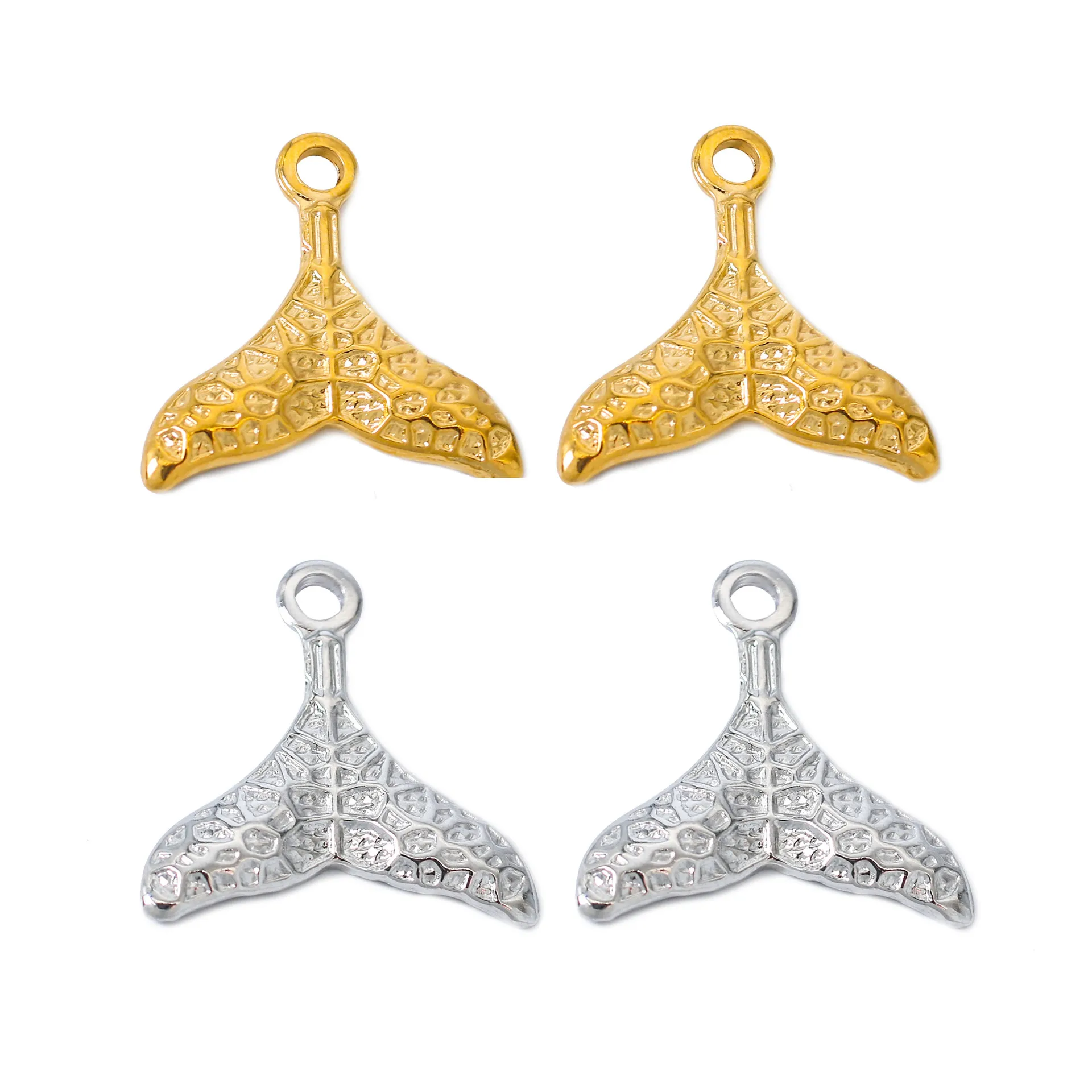 DOOYIO 25mm*25.5mm Stainless Steel Charms Mermaid Fish Tail Pendant Necklace Earring Bracelet Keychain DIY Jewelry Accessories
DOOYIO 25mm*25.5mm Stainless Steel Charms Mermaid Fish Tail Pendant Necklace Earring Bracelet Keychain DIY Jewelry Accessories