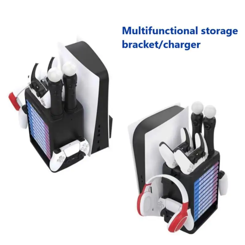 Game Controller Cooling Base Capaciousness Charging Indicator Type-c Charging Heat Dissipation 4 In 1 For Ps5 Host Portable
Game Controller Cooling Base Capaciousness Charging Indicator Type-c Charging Heat Dissipation 4 In 1 For Ps5 Host Portable