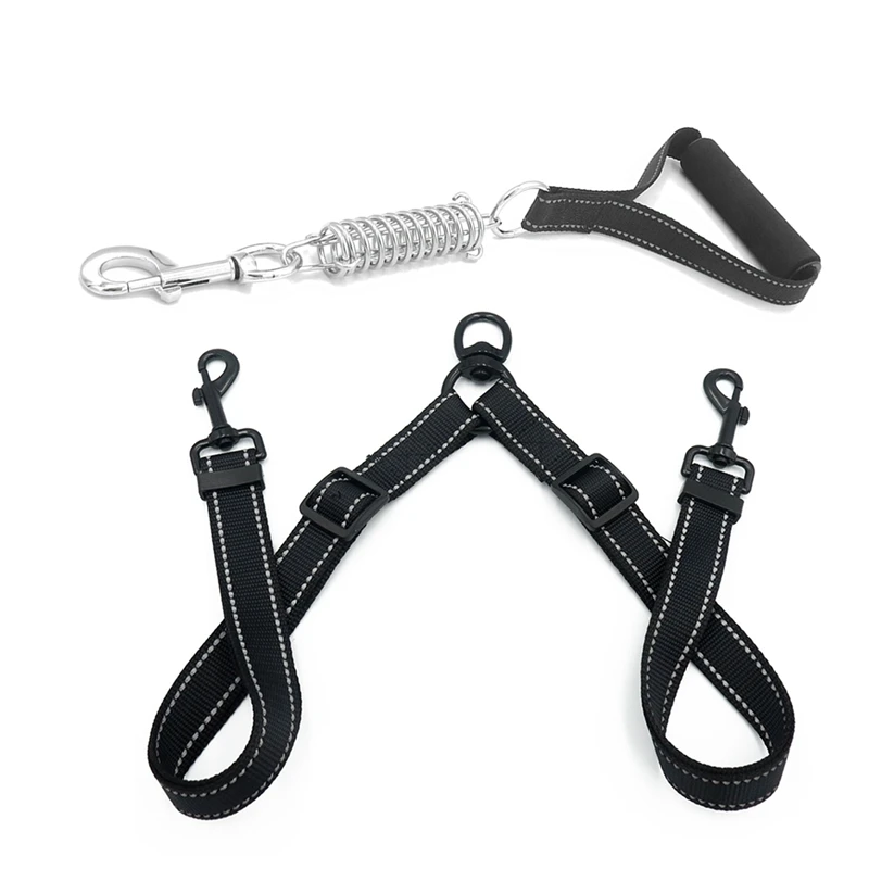 Double Leash Coupler For Large Dogs Adjustable & Traffic Handler - Short Dog Leash With Traffic Handle For Large Dogs
Double Leash Coupler For Large Dogs Adjustable & Traffic Handler - Short Dog Leash With Traffic Handle For Large Dogs