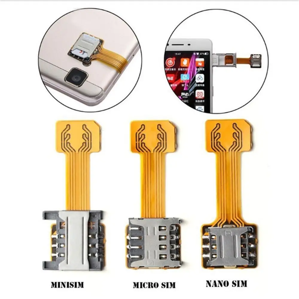 Mobile Phone SIM Extender Card Reader Micro SD Hybrid Double Dual-Sim Card Sim Extension Adapter for Redmi Huawei Nano Mini Card
Mobile Phone SIM Extender Card Reader Micro SD Hybrid Double Dual-Sim Card Sim Extension Adapter for Redmi Huawei Nano Mini Card
