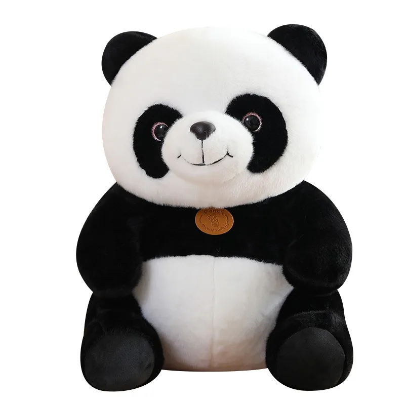 

Nice Cute Giant Panda Bear Plush Toys Lovely Sitting Panda Doll Stuffed Soft Plushie Pillow Girls Lover Gifts Home Decor