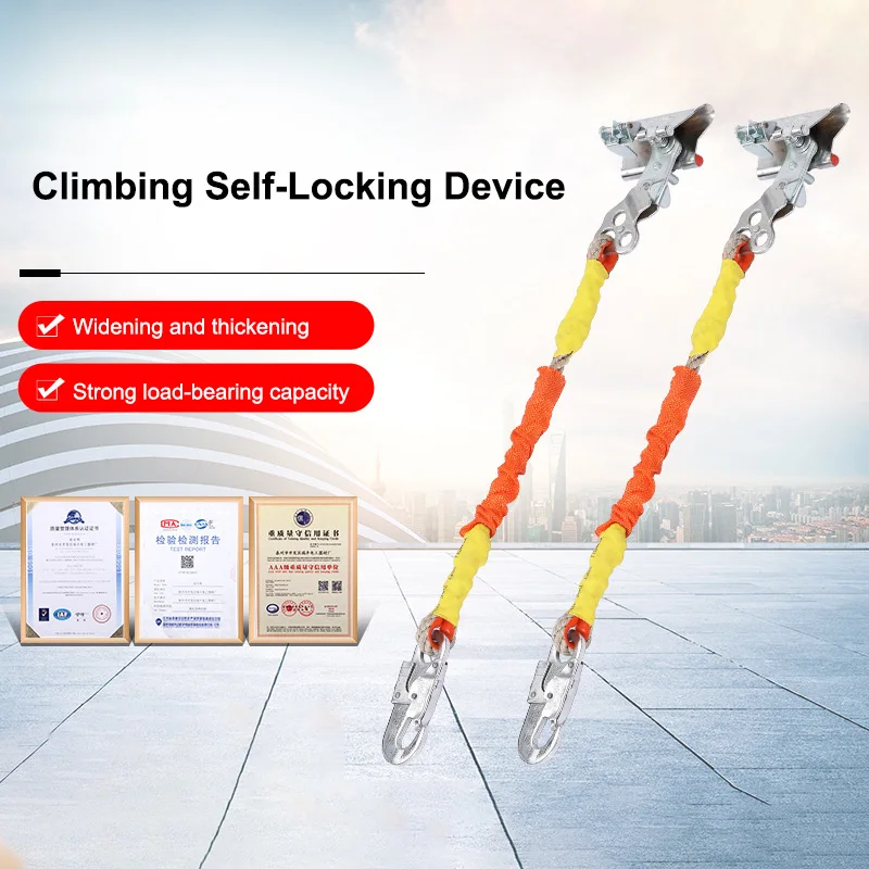 High-Altitude Safety Belt Outdoor Fall Protection Rope Self-locking Device Safety Catch Aerial Work Retractable Lifeline
High-Altitude Safety Belt Outdoor Fall Protection Rope Self-locking Device Safety Catch Aerial Work Retractable Lifeline