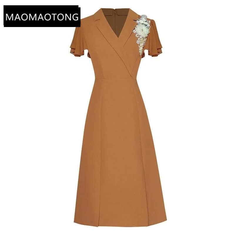 Dresses For Women 2022 Luxury Designer Autumn Blue V-neck Butterfly Sleeve Beading Applique Elegant Party Knee-Length Dress
Dresses For Women 2022 Luxury Designer Autumn Blue V-neck Butterfly Sleeve Beading Applique Elegant Party Knee-Length Dress