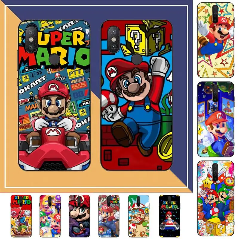 MINISO Cartoon Super M-Marios Phone Case for Redmi Note 8 7 9 4 6 pro max T X 5A 3 10 lite pro
MINISO Cartoon Super M-Marios Phone Case for Redmi Note 8 7 9 4 6 pro max T X 5A 3 10 lite pro