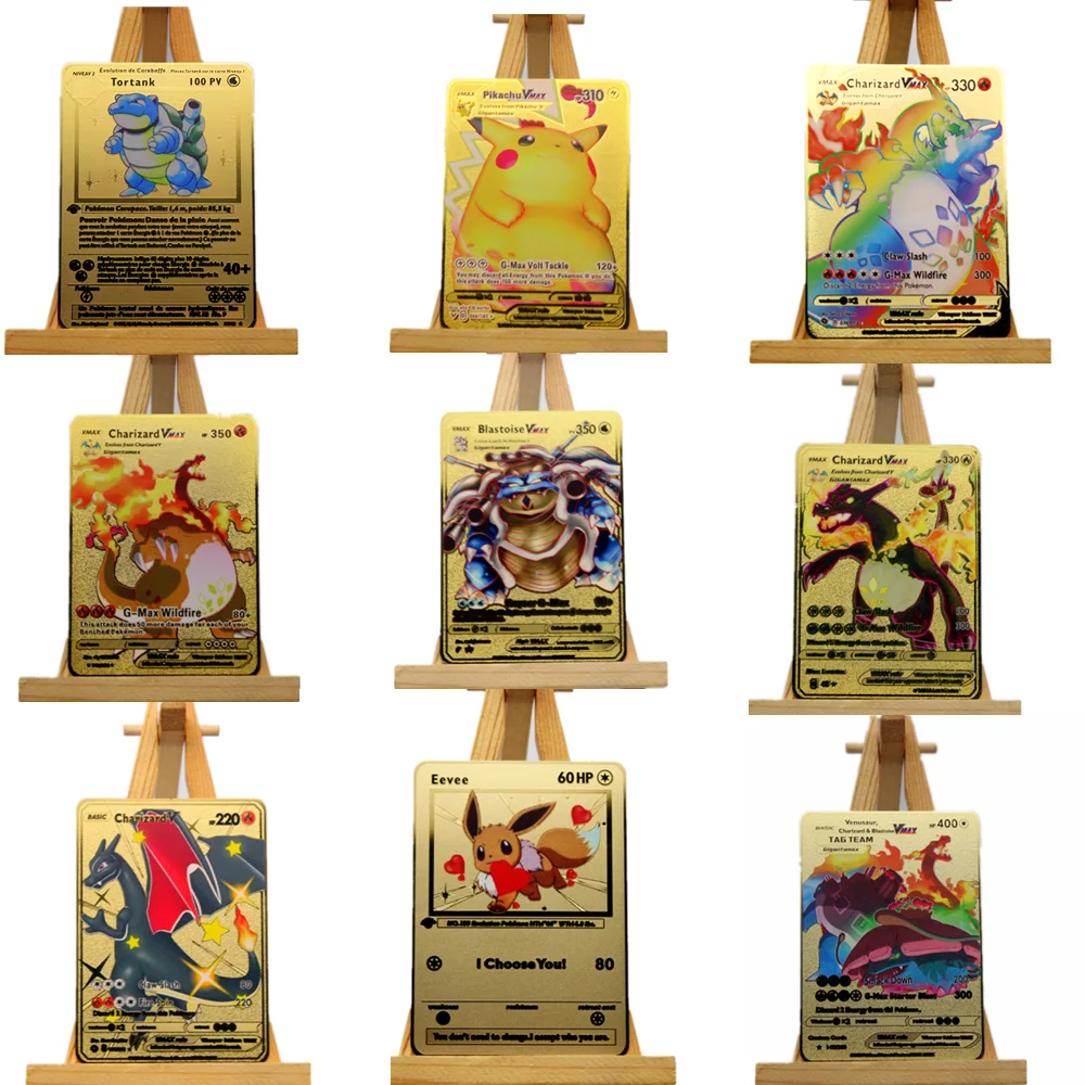 27PCS Pokemon Metal Cards Collection Cards Pikachu Game Battle Cards Collection Gifts Collection Albums Gifts for Friends KA
27PCS Pokemon Metal Cards Collection Cards Pikachu Game Battle Cards Collection Gifts Collection Albums Gifts for Friends KA