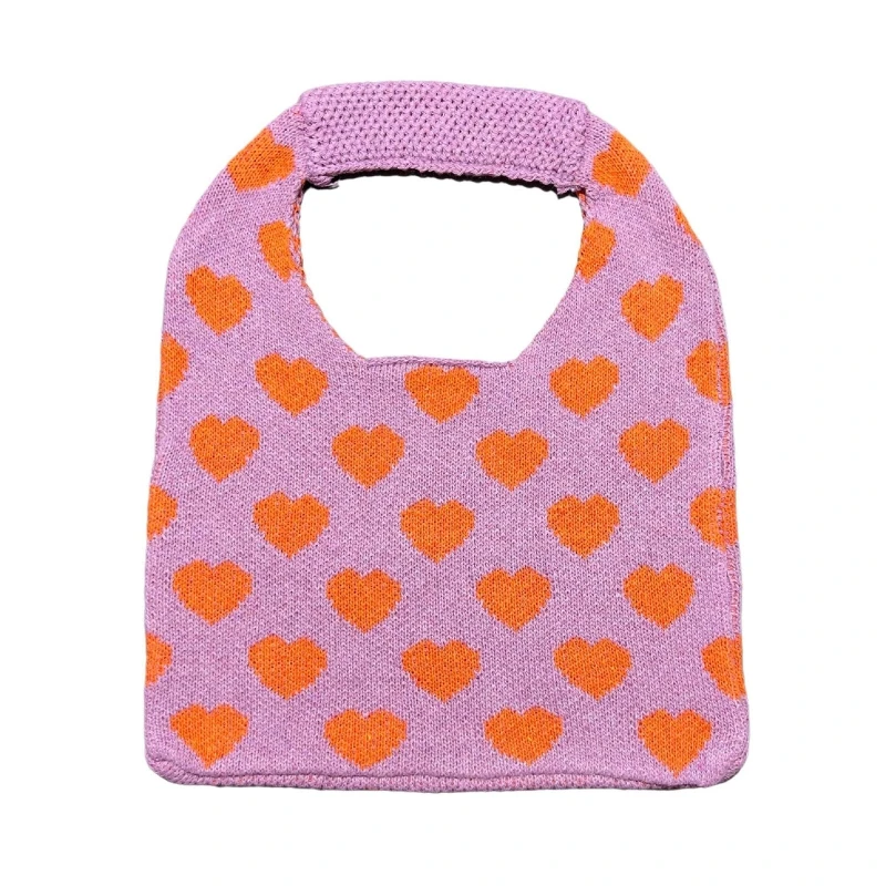 28GD Large Knitted Tote Bag Book Storage Bag Aesthetic Boho Handbags Women Shoulder Bag Casual Cute Shopping Bags
28GD Large Knitted Tote Bag Book Storage Bag Aesthetic Boho Handbags Women Shoulder Bag Casual Cute Shopping Bags