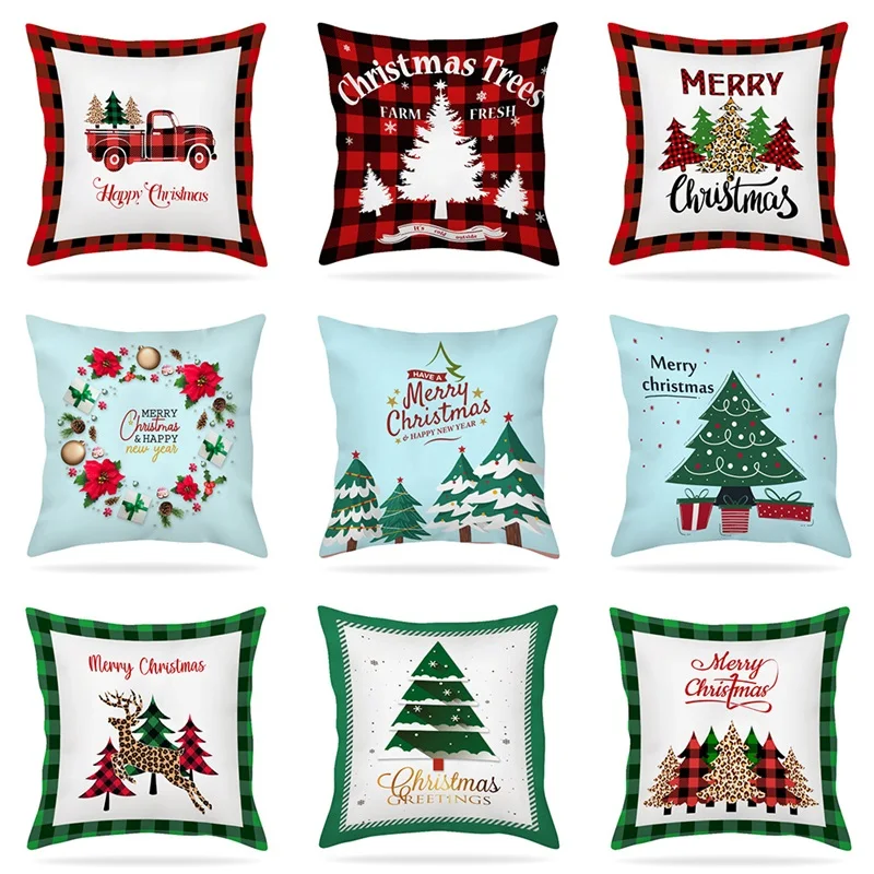 45x45cm Elk Merry Christmas Cushion Cover Pillowcase 2021 Christmas Decorations For Home Xmas Noel Ornament Happy New Year 2022
45x45cm Elk Merry Christmas Cushion Cover Pillowcase 2021 Christmas Decorations For Home Xmas Noel Ornament Happy New Year 2022