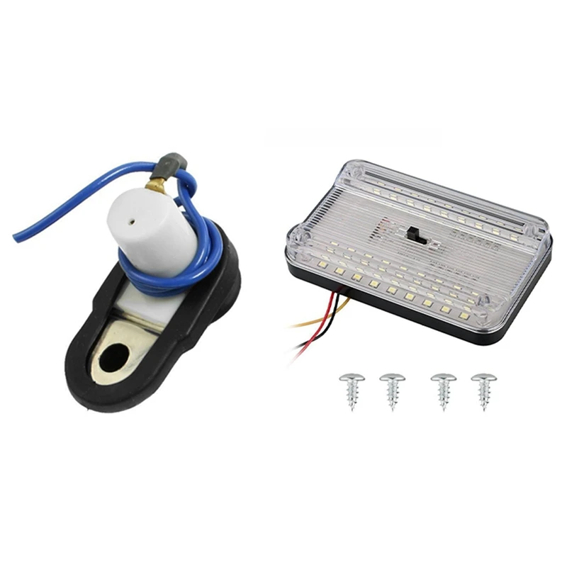2 Pcs Car Vehicle Interior Door Courtesy Light Switch Button With Car Interior Light 36LED Roof Ceiling Reading Light
2 Pcs Car Vehicle Interior Door Courtesy Light Switch Button With Car Interior Light 36LED Roof Ceiling Reading Light