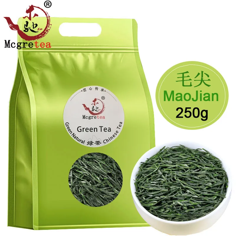 

Mcgretea 250g 2022 Xinyang Maojian Chinese Tea Gift Packing High Quality Mao Jian Tea 250g No Teapot