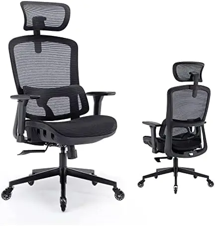 Office Chair Ergonomic Computer Chair,High Back Mesh Chairs,Computer Chair with Lumbar Support with Retractable Armrests,Swivel
Office Chair Ergonomic Computer Chair,High Back Mesh Chairs,Computer Chair with Lumbar Support with Retractable Armrests,Swivel