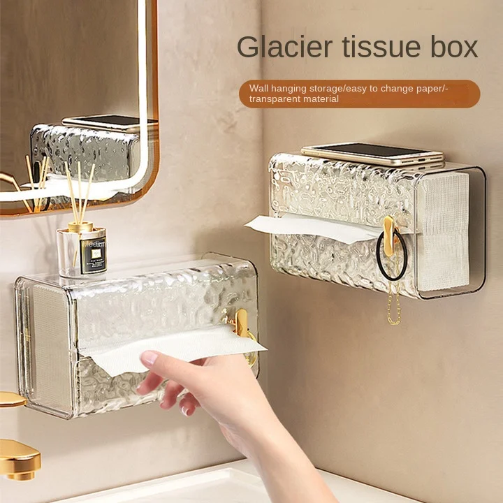 Household Desktop Tissue Box Ins High-Looking Simple Multi-Functional Wall-Mounted Tissue Box
Household Desktop Tissue Box Ins High-Looking Simple Multi-Functional Wall-Mounted Tissue Box