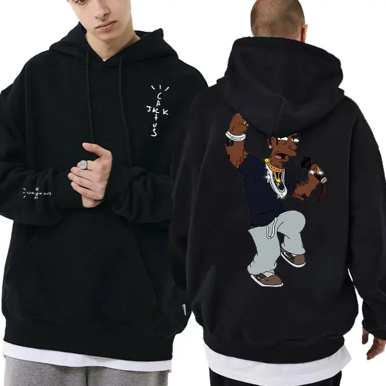 Rapper Anime Cartoon Cactus Jack Hoodie Man Long Sleeve Streetwear Mens Hip Hop Oversized Sweatshirts Men's Fleece Kpop Hoodies
Rapper Anime Cartoon Cactus Jack Hoodie Man Long Sleeve Streetwear Mens Hip Hop Oversized Sweatshirts Men's Fleece Kpop Hoodies