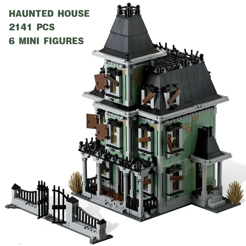 2141 Pcs Monster Fighter The Haunted House Model Kid DIY Toys Building Kits Compatible With 10228 Birthday Christmas Gifts 80011
2141 Pcs Monster Fighter The Haunted House Model Kid DIY Toys Building Kits Compatible With 10228 Birthday Christmas Gifts 80011